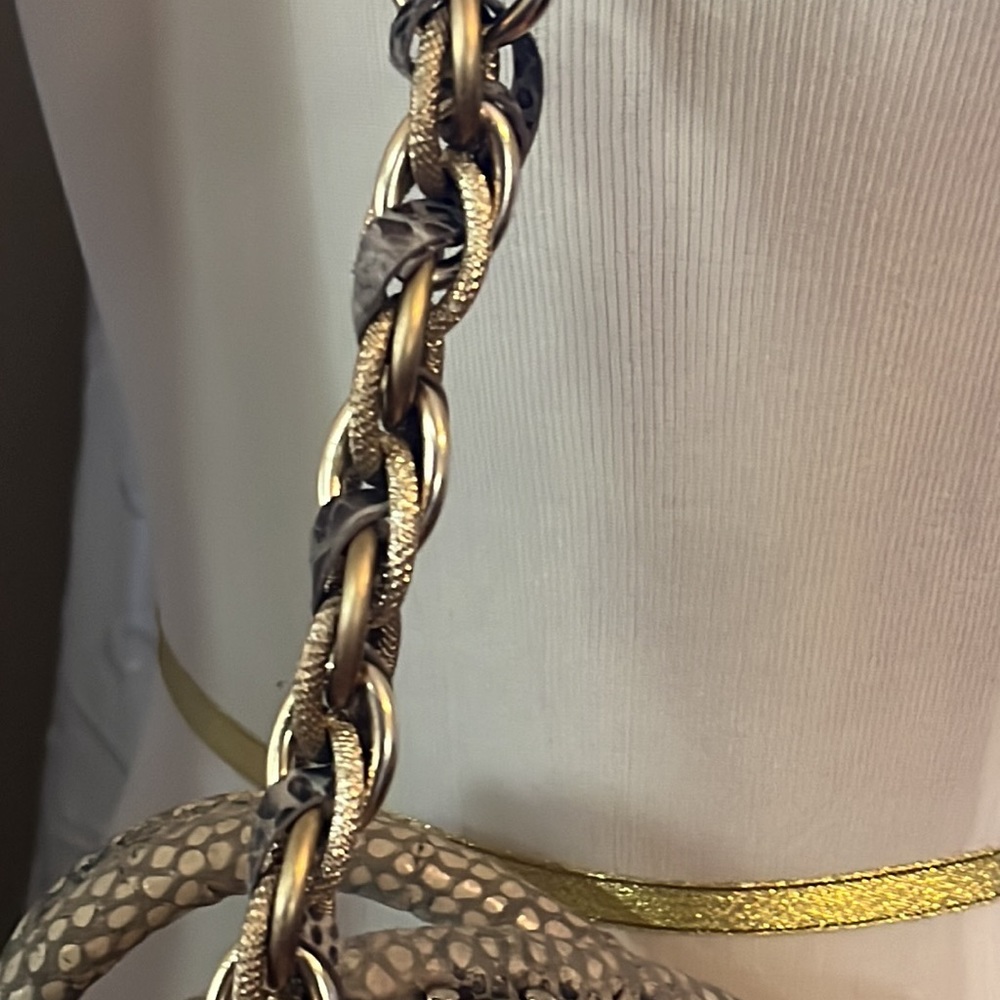 Elliot Luca snakeskin leather bag - Picture 3 of 16